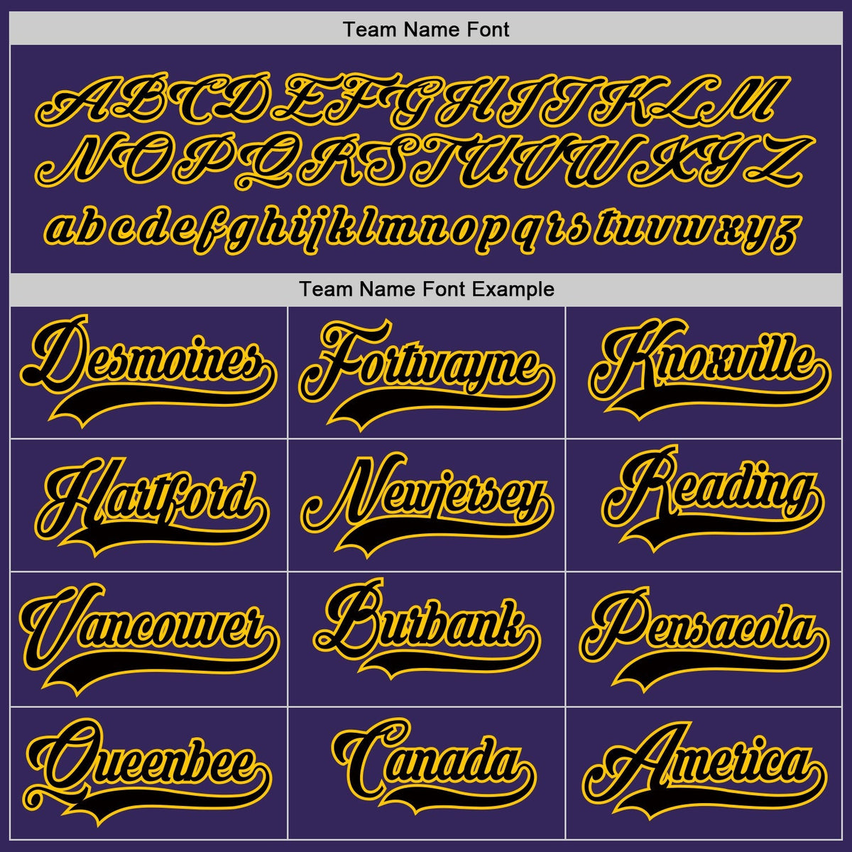 Custom Hockey Jersey - Purple Black-Gold product image 4