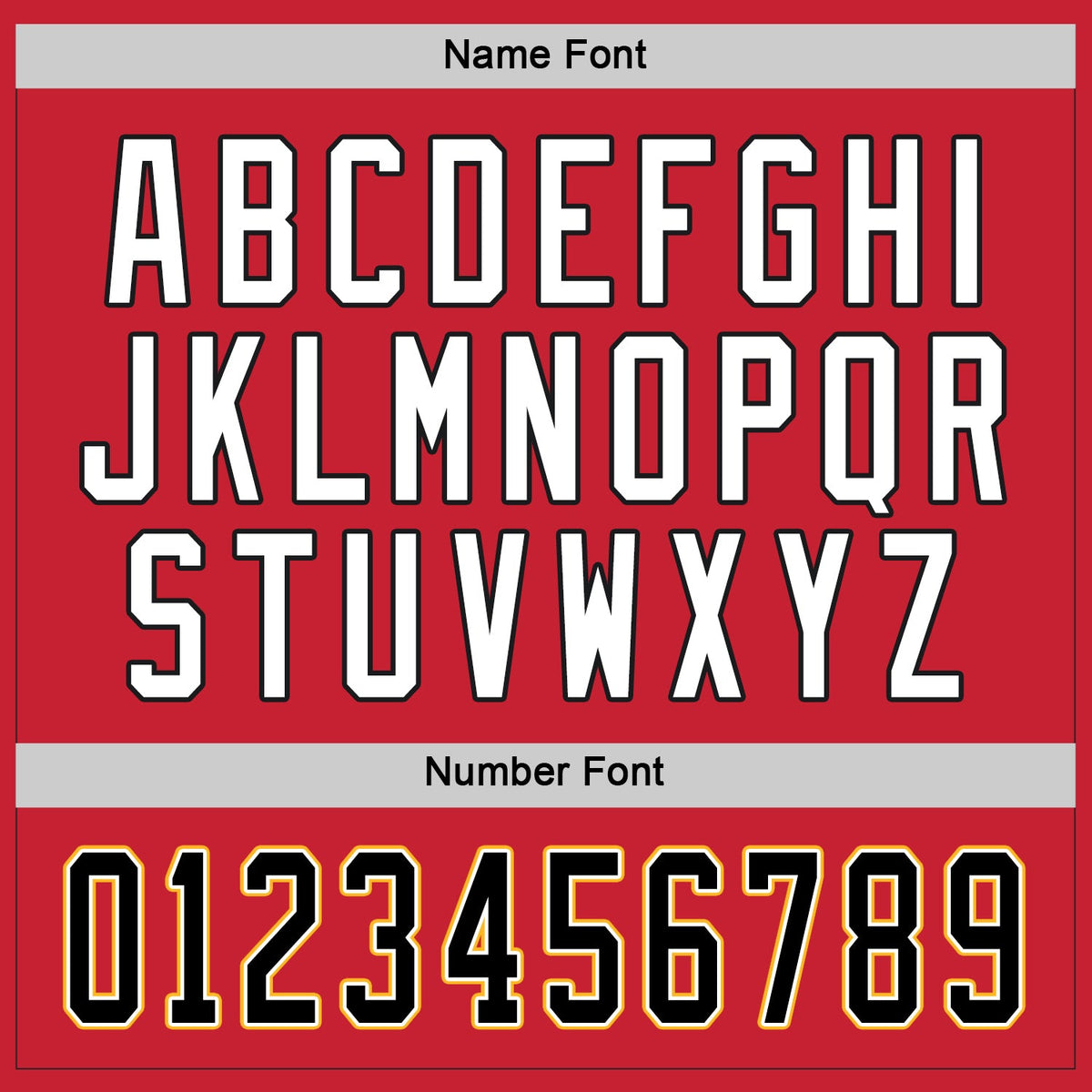 Custom Hockey Jersey - Red Black-Gold product image 5