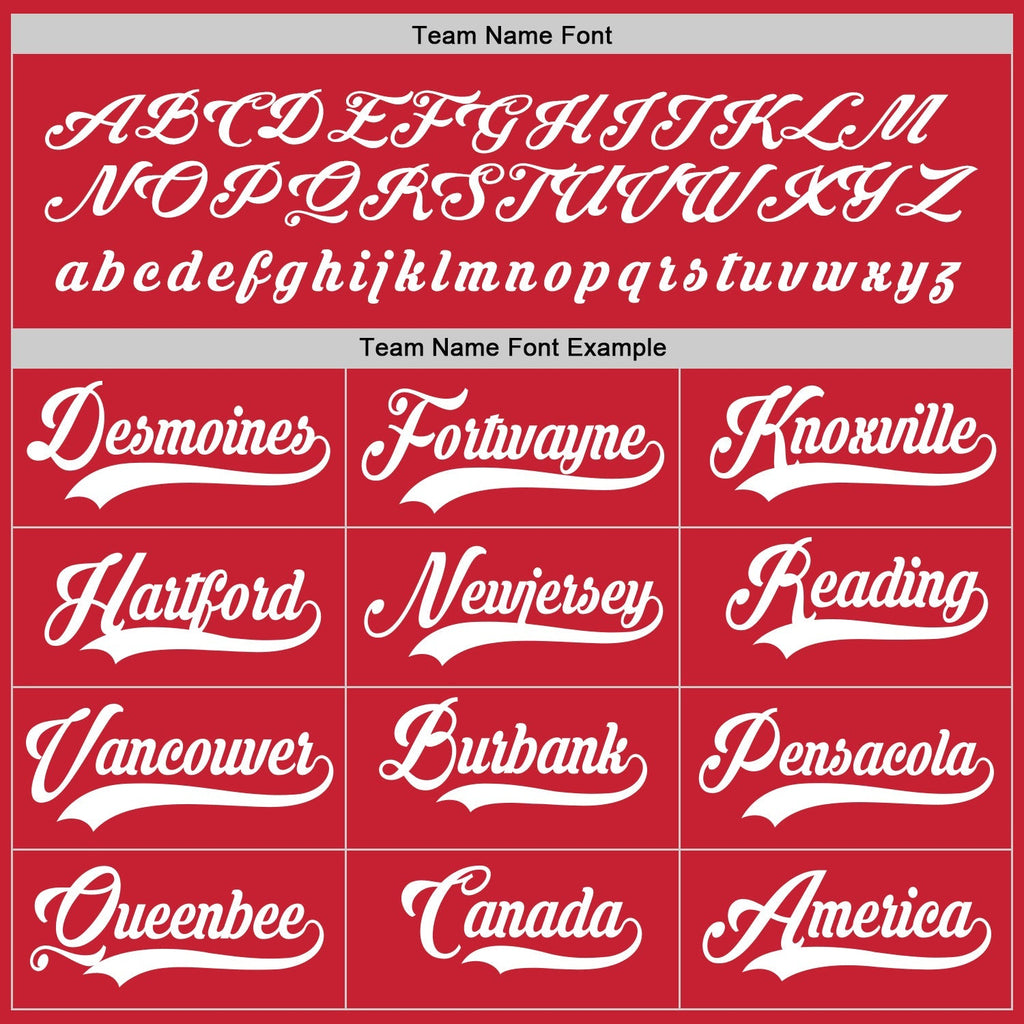 Custom Hockey Jersey - Red White product image 4