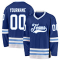 Custom Hockey Jersey - Royal White-Light Blue product image 1