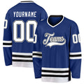 Custom Hockey Jersey - Royal White-Black product image 1