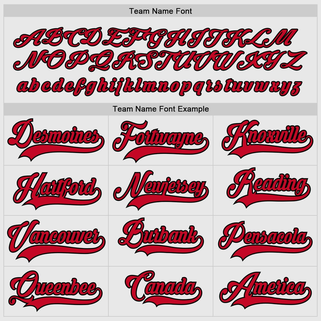 Custom Hockey Jersey - White Red-Black product image 4