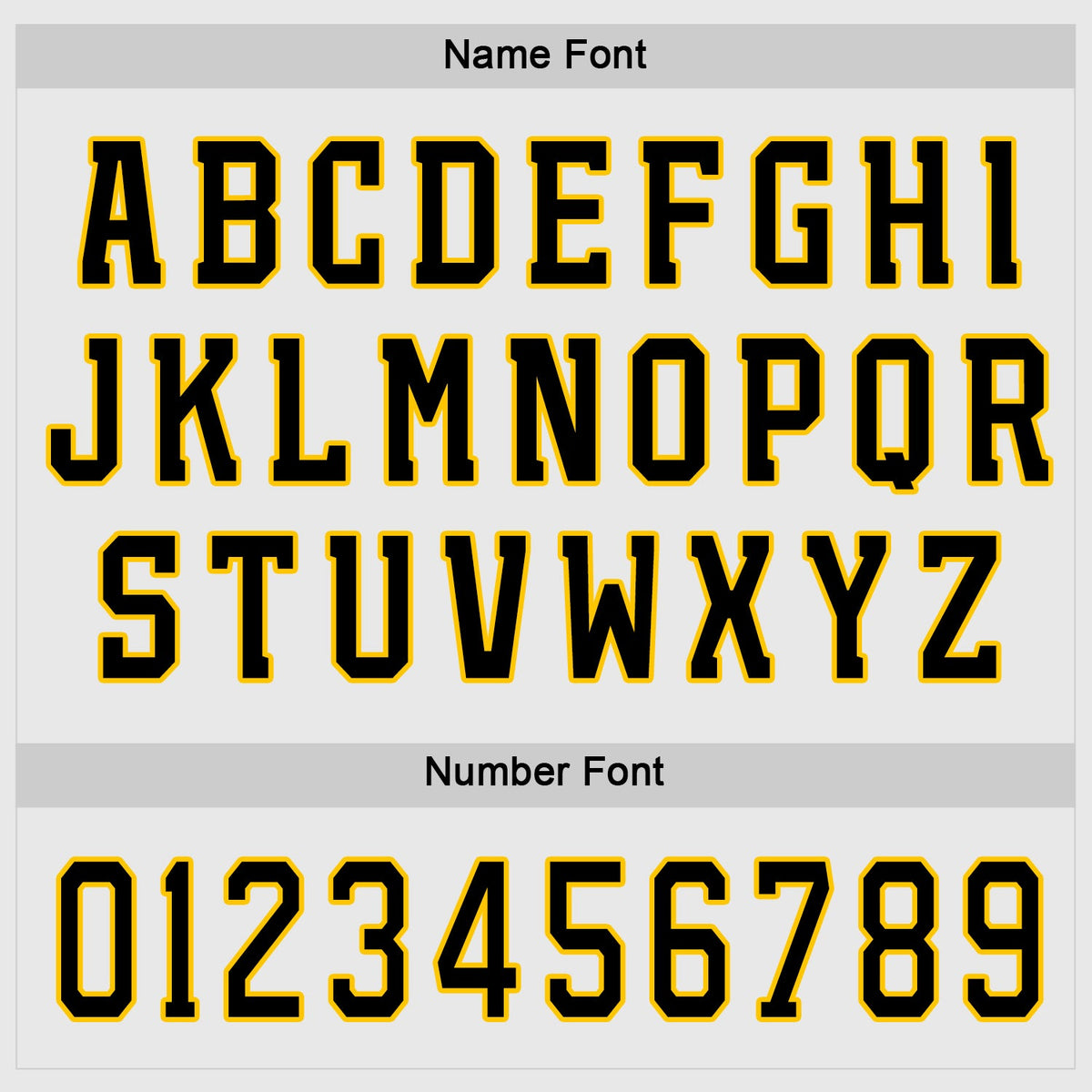 Custom Hockey Jersey - White Black-Gold product image 3