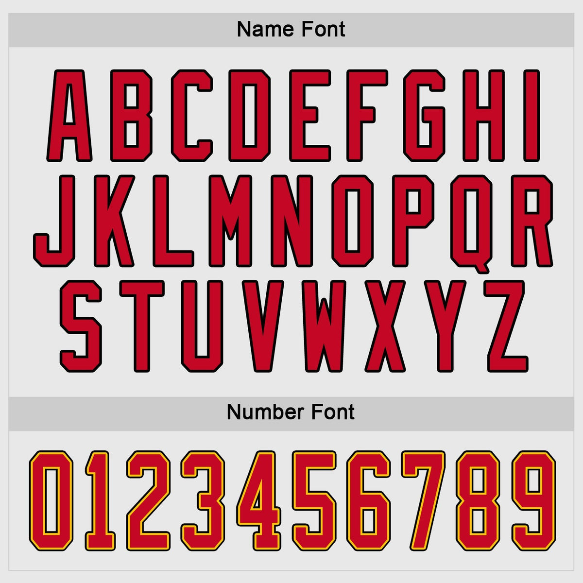Custom Hockey Jersey - White Red-Gold product image 3