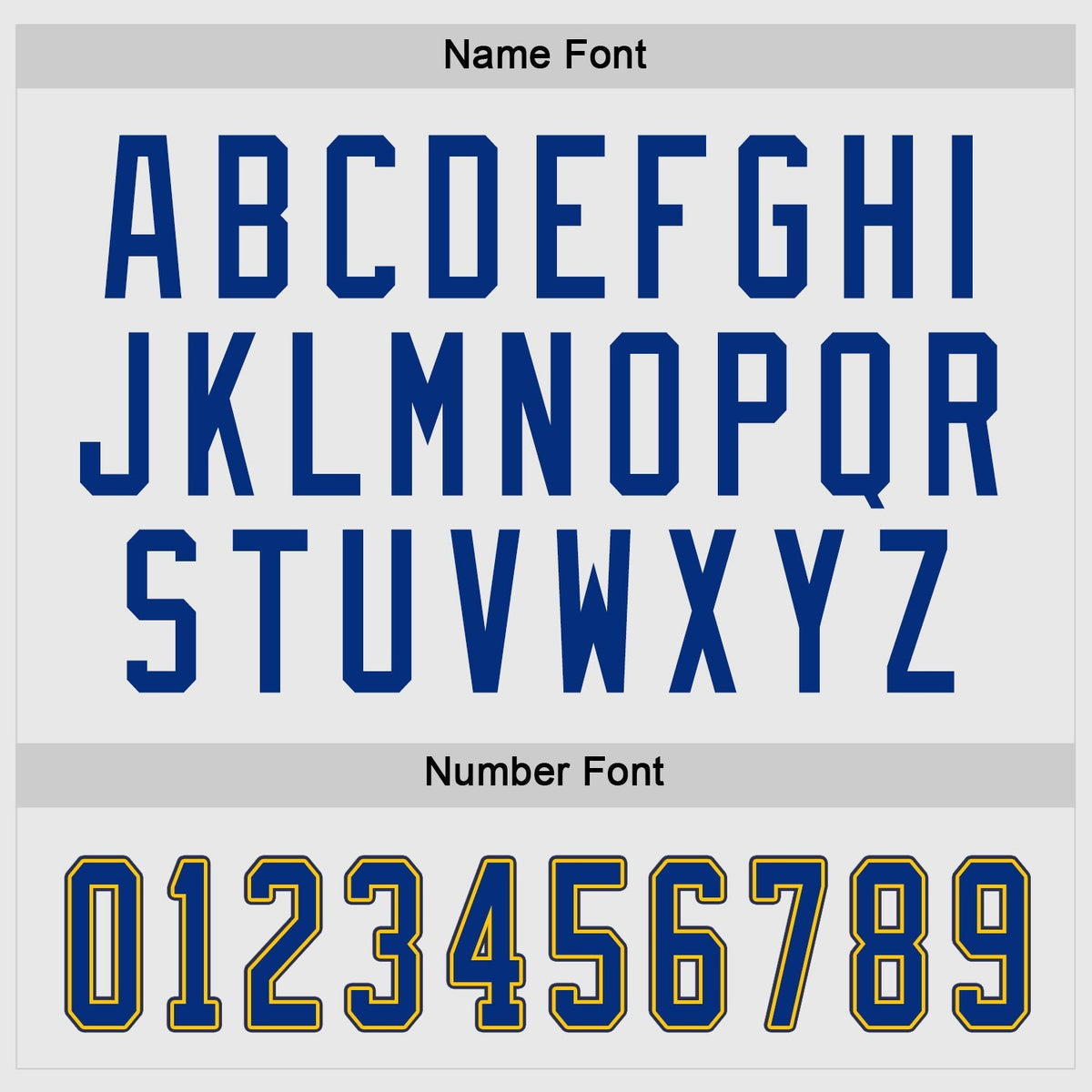 Custom Hockey Jersey - White Royal-Gold product image 3
