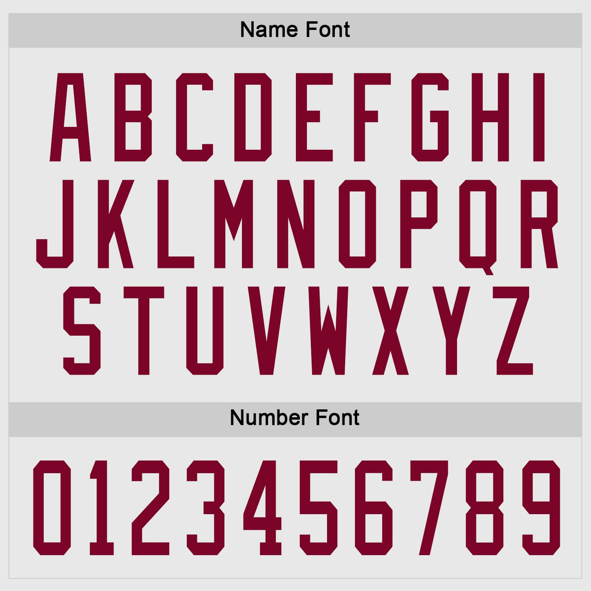 Custom Hockey Jersey - White Maroon product image 3