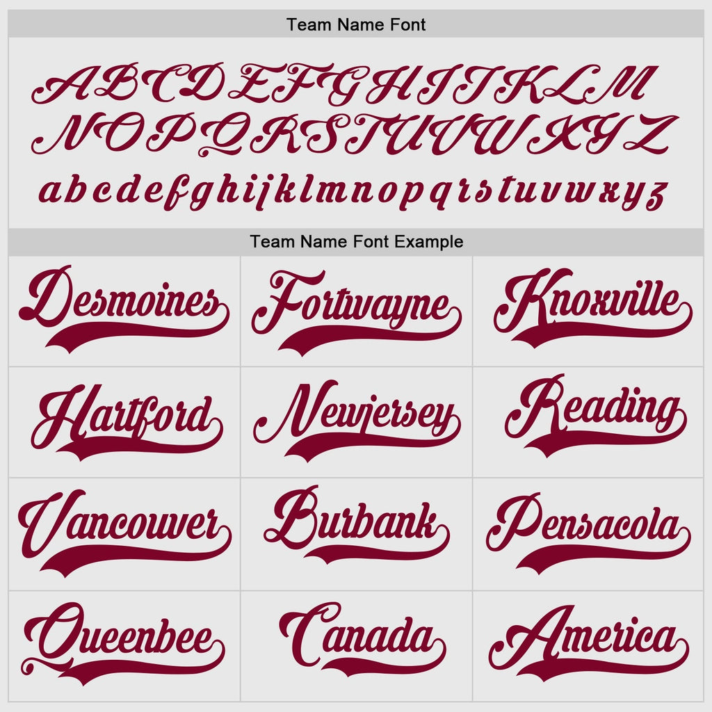 Custom Hockey Jersey - White Maroon product image 4